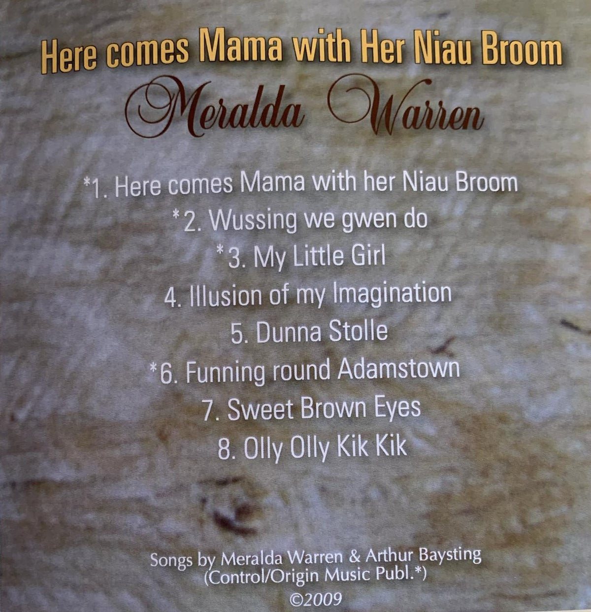 Here comes Mama with her Niau Broom